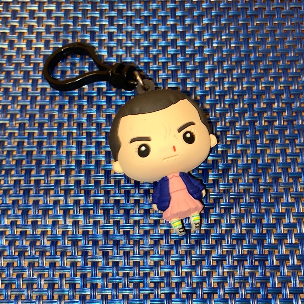 Stranger Things Eleven keychain